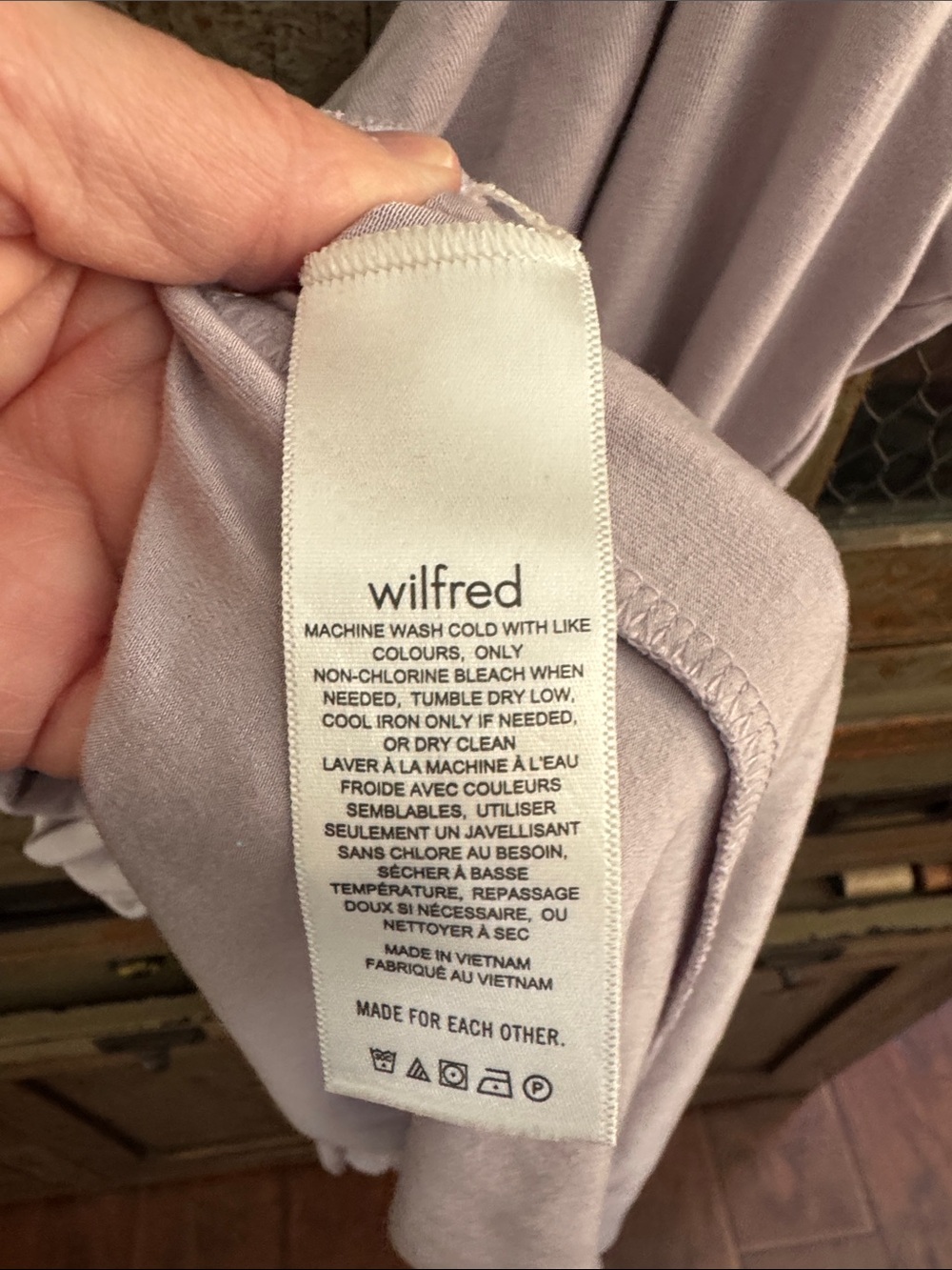 Wilfred Dusty Lavender Saturn Maxi Dress - Picture 4 of 5